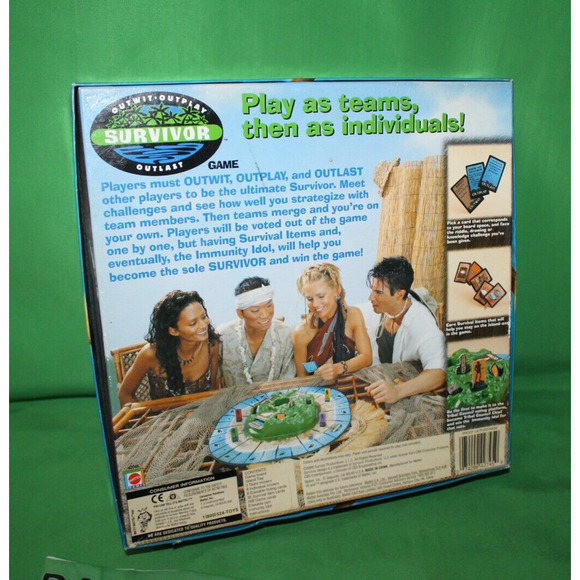 Mattel Survivor CBS Board Game - Picture 6 of 6
